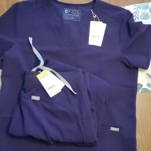 Figs Scrub top and Pants